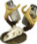 Rivers Edge Euro Deer Glass Salt and Pepper Shaker Set