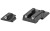 Hi-Viz RGS9N121 Tritium NiteSight Set for Ruger Security-9, White Halo Front and Rear Night Sights