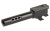 Zaffiri Precision Ported Pistol Barrel, 9MM, 3.8", Nitride Finish, Black, Fits Sig P320 Compact ZP.320BPBN