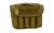 Cole-TAC Can Caddy, Mini, 500 Denier Nylon, 6.5"x7.5"x2.0", Coyote Brown, 5 Slots for Suppressor Storage CD202