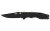 SOG Salute Compact Folding Knife, 8Cr13MoV Steel Clip Point Blade, G10 Handle, Hardcased Black FF1101-CP