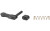 CMMG Ambidextrous Mag Catch for AR15/M16 Rifles, Engraved Logo, Black Finish 55AFFD4