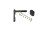 Armaspec ECB Slant Textured Magazine Release Kit for AR-15, Black ARM205-BLK