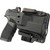 MFT Pro Holster, Ambidextrous IWB/OWB, Fits Springfield Hellcat PRO with TLR7, Black Kydex