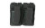 NcSTAR Double AR-Style Magazine Pouch, Black, Adjustable Bungee, MOLLE/PALS Straps CVAR2MP2927B