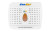 Eva-Dry Rechargeable Dehumidifier, 333 Cubic Inch Coverage, Non-Toxic, White, with Hanging Hook E-333