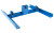 NcSTAR VATS Steel Target Stand, Supports Paper, Cardboard, and Steel Targets, Matte Blue, 12 lbs