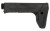 Reptilia RECCE Carbine Stock, AR10/SR25 Pattern, Black, 12.8oz, Made in USA 100-143