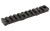 Arisaka Defense Black Anodized 3 M-LOK Slot Picatinny Rail with Integrated QD Mount RS-RAIL-3M