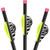 Lumenok 20 in. Carbon Crossbow Bolts Pink Flat Nocks 3 Pack