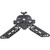 Pine Ridge Kwik Stand Picatinny Rail Mount Combo Black