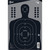 EzAim Adhesive Silhouette Splash Targets 13x18 in. Pack of 100