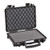SINGLE PISTOL CASE BLK PRE CUBED FOAM