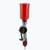 Lee Deluxe Auto-Drum Powder Measure with Red Anodized Swivel Adapter