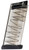 ETS 9mm 7-Round Glock 43 Compatible Smoke Polymer Pistol Magazine SMKGLK43