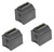 Ruger BX-1 10-Round .22 LR Left-Hand Rotary Magazines for 10/22 - 3 Per Pack (90979)