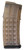Steyr Arms AUG Replacement 42rd Magazine 5.56x45mm Clear/Black Polymer Black Floor Plate