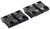 Weaver Top Mount Optic Base Pairs Matte Black Browning X-Bolt