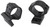 Winchester XPR Integrated 64630 Scope Ring Mount Combo Matte Black 30mm 0 MOA