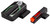 HiViz SG320FD21 SIG P320 FastDot H3 Low-Profile Sight Set - Red Fiber Optic Front, Green Tritium Rear