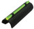 HiViz MPB Shotgun Plain Barrel Front Sight Snap-On Green and Red Fiber Optic