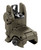 Magpul MAG248-ODG MBUS Sight Rear Olive Drab Green Polymer, Spring-Loaded Flip Up for AR-15/ M16