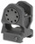 Midwest Industries Combat AR-15 Fixed Rear Sight Black Billet Aluminum M16/M4 Compatible