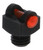 TruGlo TGTG954AR Compact Red Fiber-Optic Shotgun Front Bead Replacement Sight 6-48in Threads