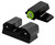 XS Sights SIR015P6G R3D Night Sights- Sig Sauer- Springfield Armory Black | Green Tritium Green Outline Front Sight Green Tritium Rear Sight