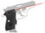 Crimson Trace Red Laser Lasergrips for Bersa Thunder and Firestorm .380 Pistols, Instinctive Activation, Black Polymer