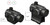 Konus Nuclear 3 MOA Red Green Illuminated Dot Sight 1x22mm Matte Black