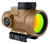 Trijicon 2200326 MRO SD Coyote Tan 1x25mm 2 MOA Red Dot Reticle Low Mount
