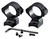 Browning A-Bolt 1 Inch Medium Integrated Scope Mount/Ring Combo Black Matte