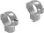 Leupold 49905 Standard Ring Mounts 1-Inch High Silver Finish