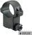 Ruger 90280 6BHM Scope Ring Matte Black 1" Extra High