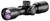 Hawke Sport Optics XB Riflescope 3x32mm 1-Inch Tube Black Illuminated Red/Green XB SR Reticle Scope