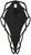 Allen EZ Mount Silhouette Skull Peg Wall Plaque 7233 Black Steel for Deer Antelope Bear