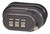 Master Lock 94DSPT Resettable 3-Dial Combination Trigger Guard Lock Gray