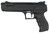 Beeman 2004 P17 Deluxe Air 177 Pellet 4.50" Polymer Frame Frame Black Finger Grooved Rubber Grips