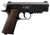 Crosman 40001 1911 Air Pistol CO2 177 20+1 Smooth Bore Barrel, Fixed Front/Fixed Notch Rear Sights, Black Checkered Polymer Grips