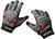 Black Rain Ordnance TACTGLOVEGRY/BLK/RD Tactical Gloves Black/Gray/Red Medium Velcro