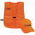HME Blaze Orange Safety Vest and Matching Cap OSFA Polyester Machine Washable