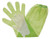 HME 4-Piece Game Cleaning Glove Kit Green Shoulder Length and Form-Fitting Pairs with Towelette
