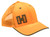 Hornady Blaze Orange Mesh Hat Black H Embroidered Logo 99262