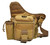 Rukx Gear ATICTSBT 600D Polyester Tan Adjustable Single-Strap Sling Bag