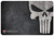 TekMat TEKR17PUNISHER Punisher Grunge Cleaning Mat Black/White Rubber 11"x17" Punisher Skull