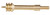 Pro-Shot .45 Cal Benchrest Quality Brass Spear Tip Jag Pistol #8-32