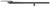 Mossberg 92056 12 Gauge 24" Replacement Fully-Rifled Slug Barrel, Cantilever Mount, Blued Finish, Fits Mossberg 500 & Maverick 88