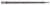 Proof Research Bolt Action 264 Winchester Magnum 24" Carbon Fiber Barrel Blank Sendero Contour