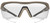 Glock AS41037 Crossover Tactical Glasses Clear Lens Desert Tan Frame